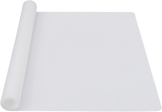 2 Stück Große Silikon Backmatte 60 × 40 Cm Multifunktionale Hitzebeständige Antihaft Silikonmatte Transparent Für Arbeitsplatten, Arbeitsplattens