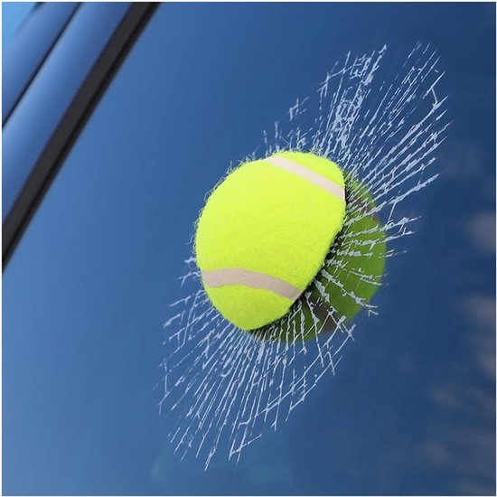 Kreativer, Lustiger Kugelaufkleber Für Glas, 3d Aufkleber Mit Bruchglaseffekt, Wasserfester 3d Kugelaufkleber Für Autos, Universelles Dekorations