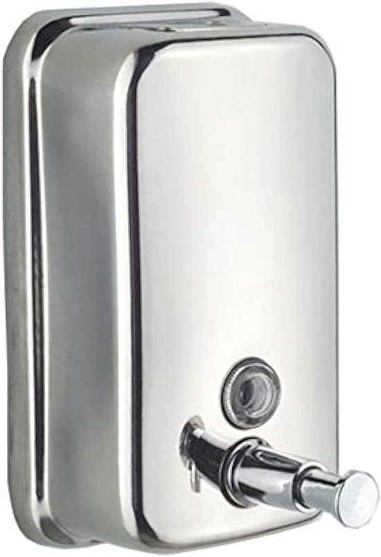 Wandseifenspender Edelstahl 500 Ml Manueller Wandseifenspender Für Flüssigseife 1 Stück Handseifenspender Mit Druckpumpe Für Bad, Dusche, Küche,