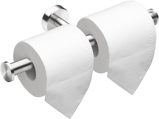 Wand Toilettenpapierhalter, Doppelrollen Toilettenpapierhalter Aus Draht, Für Nickel 304 Edelstahl