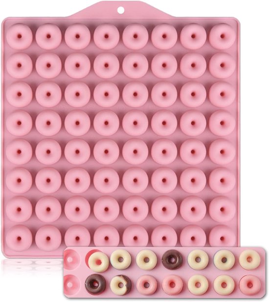 Silikon Schokoladenformen, Extra Klein, Mini Runde Donutform, Antihaft Süßigkeitenform, Schokoladenform, Backform, 3d Süßigkeitenformen Für Kreat