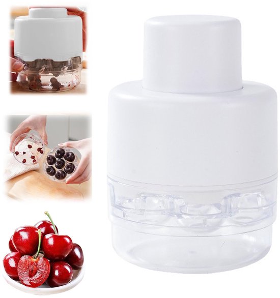 Kirschentsteiner Mit 7 Löchern Olivenentsteiner Dattelentsteiner Pressentsteiner Entsteiner Für Kleine Früchte Schnellentsteiner Pressdesign Trag