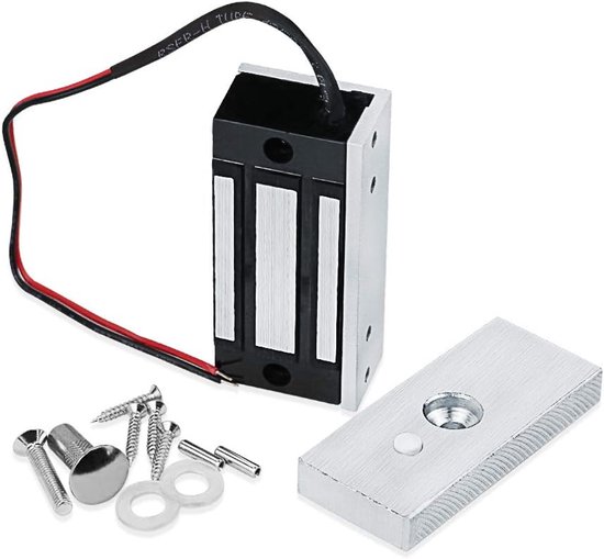60 Kg/132 Lbs Elektromagnetisches Türschloss Mit Zugangskontrolle, Elektronisches Magnetschloss, 12 V Dc, Ausfallsicher, Nc, Mini Türschloss Für