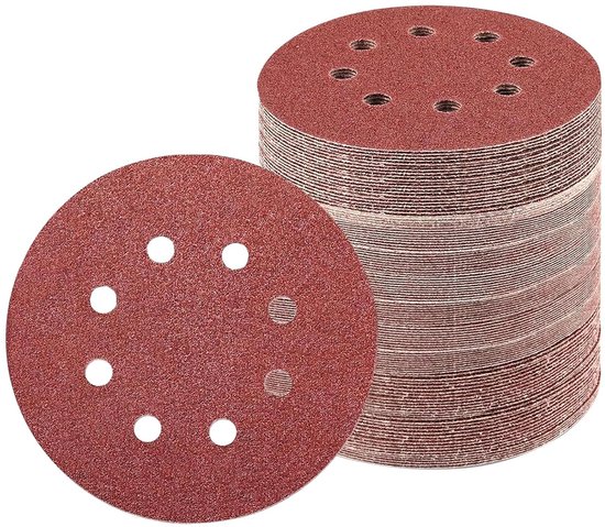 Schleifpapier 100 Stück 125 Mm Schleifscheiben Klett Schleifscheiben Trocken Und Nassschleifscheiben Körnung 40/60/80/100/120/150/180/240/320/400