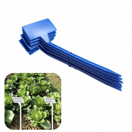 30er Pack Pflanzenetiketten/pflanzenstecker Lange, Spitze Stecker Abgeschrägte Oberfläche Für Optimale Lesbarkeit Garten Und Haushaltshelfer Tabl