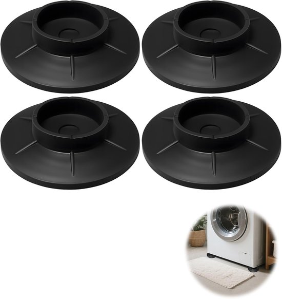 Vibrationsdämpfer, Rutschfeste Vibrationsdämpfer, Gummifüße, Antivibrationsmatte, Stoßdämpfer Für Waschmaschinen, Rutschfeste Matte, Fußpolster,