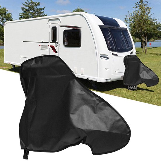 Anhängerkupplungsabdeckung Mit Kordelzug Wohnwagenabdeckung Universalabdeckung 62 X 87 Cm Schutzhülle Für Wohnmobile Und Wohnwagen Wasserdicht Un