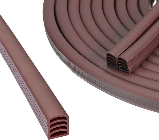 Dichtungsband, Selbstklebend, D Förmig, Türdichtung, 6 M X 10 Mm X 12 Mm, Wasserdichte Fensterdichtung, Dichtungsstreifen Für Öffnungen Von 2 12