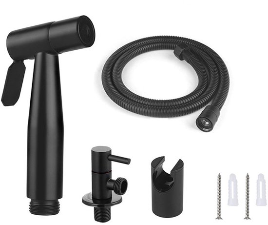 Wc Brause Aus Edelstahl Für Bidet Und Toilette, Bidet Brause Set, Wasserhahnbrause, Wc Brause (schwarz)