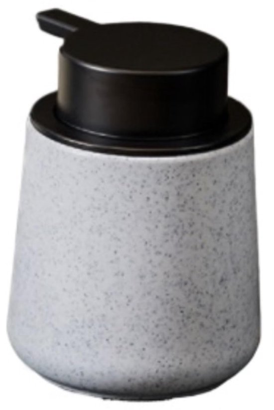 Seifenspender, Leichtgängiger Keramik Seifenspender Mit Dekorativer Pumpe Für Das Badezimmer (weiß) 250 Ml