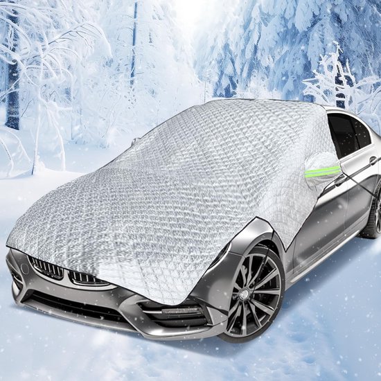 Frostschutzdecke Fürs Auto Winterfensterschutz Xxl Weiß
