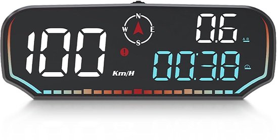 Gps Tachometer, Digitale Geschwindigkeitsanzeige (mph), Head Up Display, Fahrzeuge, Echtzeit Aktualisierung, Warnungen Bei Geschwindigkeitsübersc