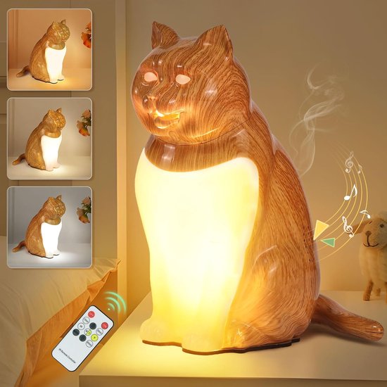 Kleine Kabellose Lampe Mit Fernbedienung Tischlampe Leselampe Flexibel Led Lampe Nachtlicht Mit Berührungssensor, 3 Farben/dimmer/diffusor Für Fr