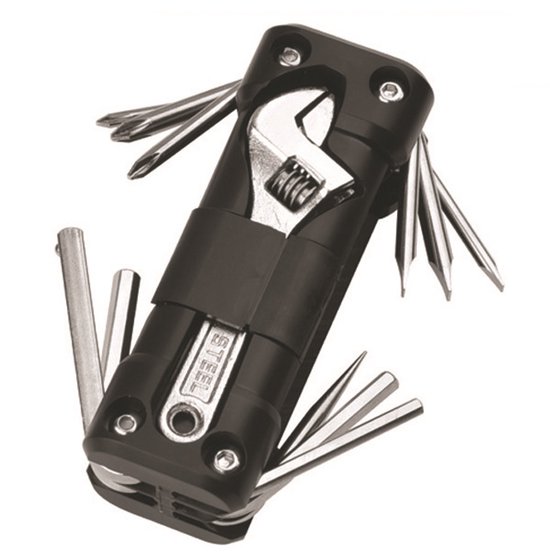 Fahrradreparaturset 16 In 1 Multitool Set Mit Schraubenschlüssel, Schrauben, Zubehör Für Rennräder, Notfallreparaturen Für Rennräder