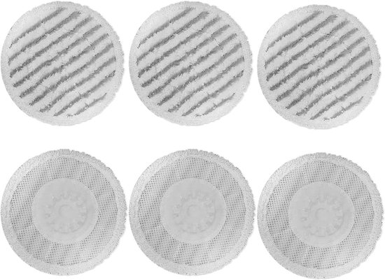 Für Dampfreinigerpads Des Modells S6002uk, Ersatz Für Dampfreiniger Shark S6002uk Und S8201ukcp, Wiederverwendbare All In One Reinigungsmopppads