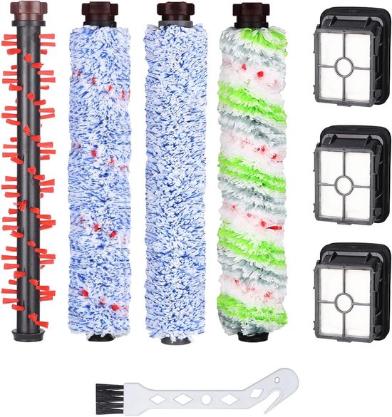 Zubehörset Für Bissell Crosswave – 1 Multi-oberflächen-aufsatz, 1 Tierhaar-aufsatz, 1 Teppich-aufsatz, 1 Boden-aufsatz Und 3 Filter