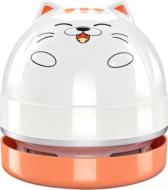 Tragbarer Usb Mini Tischstaubsauger Mit Niedlichem Cartoon Design, Zum Reinigen Von Radiergummiresten, Staub Und Krümeln Auf Dem Schreibtisch, Co