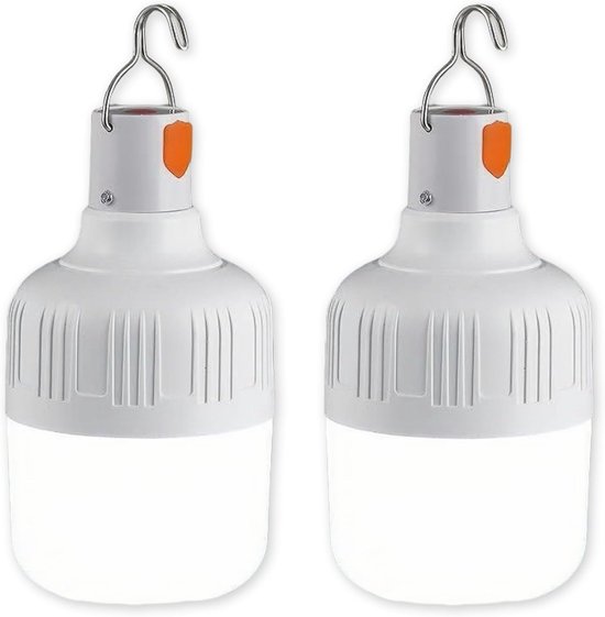 2 Led Campinglampen, 800 Lumen, Batteriebetrieben, Weiße, Tragbare Hängelampen, Wasserdicht