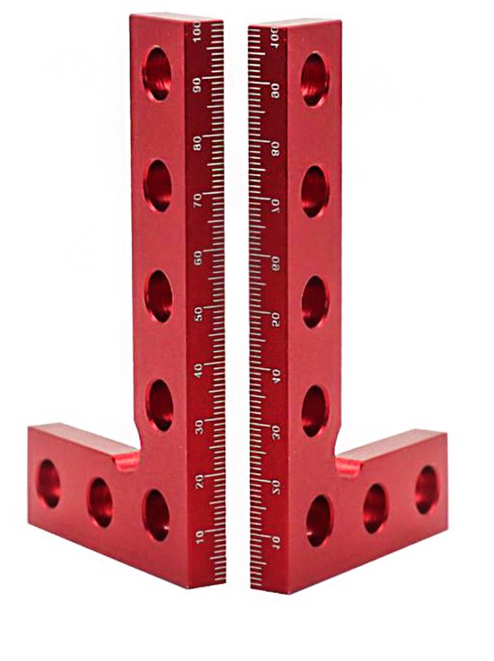 2 Teiliger Winkelmesser Positionierlineal Winkelmesser Positionierlineal Für Die Holzbearbeitung Mini Holzbearbeitungswerkzeug 10 X 6 X 0,8 Cm Zu