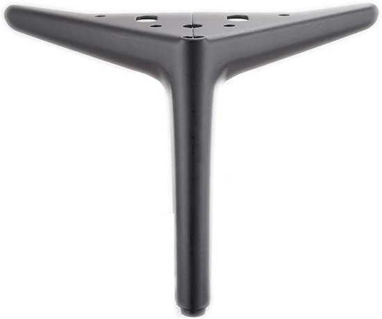 2 Schwarze Möbelfüße, Möbelstützfüße, Füße Für Badezimmerschränke, Bettgestelle, Hochbetten, Sofas, Hocker, Tische Und Schminktische Als Ersatzte