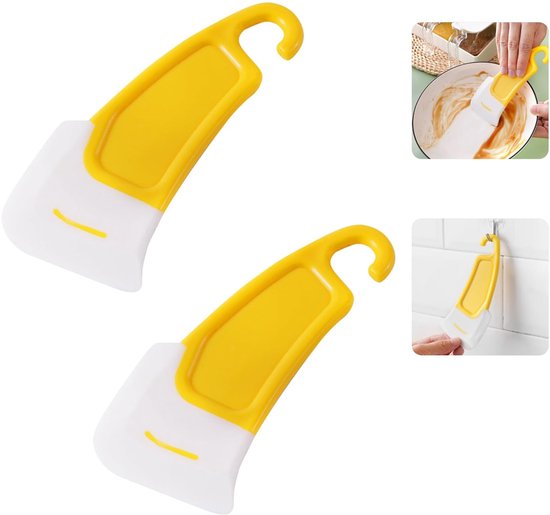 2 Teilige Silikonspatel Leicht Zu Reinigen Hinterlässt Keine Rückstände Hitzebeständig Aus Silikon Küchenspatel Zum Reinigen, Kochen Und Backen G
