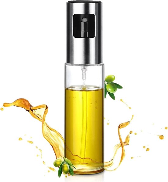Speiseölsprüher, 100 Ml Olivenölsprüher, Küchenölsprüher, Tragbares Küchengerät Für Heißluftfritteuse, Backen, Salate, Grillen, Braten, Olivenöls