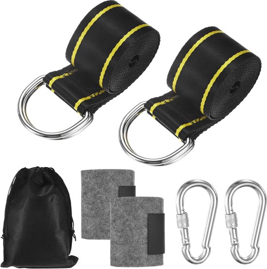 Baumschaukel Gurtset 3 Meter Robustes Polyester Schaukelseil Mit Verschlussschnalle Für Schaukeln/hängematten
