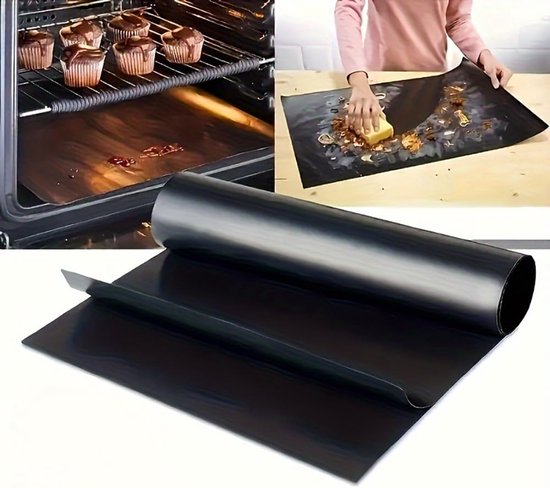 Extra Starke Antihaft Backmatten: Bpa Und Pfoa Frei Für Elektroöfen, Gasherde, Mikrowellen, Holzkohle Und Gasgrills.