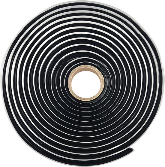 Butyl Dichtungsband, 10 Mm X 3,8 M, Wasserdichtes Gummidichtungsband Zur Abdichtung Von Lecks An Autos, Lkws, Fenstern, Türen, Wohnmobilen, Winds