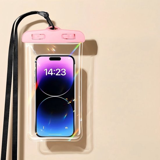 Set Mit 2 Wasserdichten Handyhüllen 18,5 X 11 Cm Für Handys Bis Zu 7,2 Zoll Touchscreen Kompatibel Wasserdichte Hülle Zum Schwimmen Und Rafting V