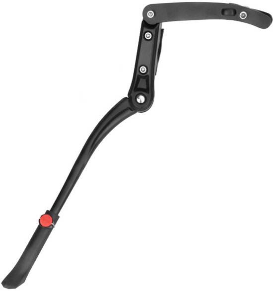 Fahrradständer, Höhenverstellbarer Fahrradständer Aus Aluminium, Rutschfeste Fußstütze Aus Gummi, Für 26" 28" Mountainbikes, Fahrräder Und Falträ