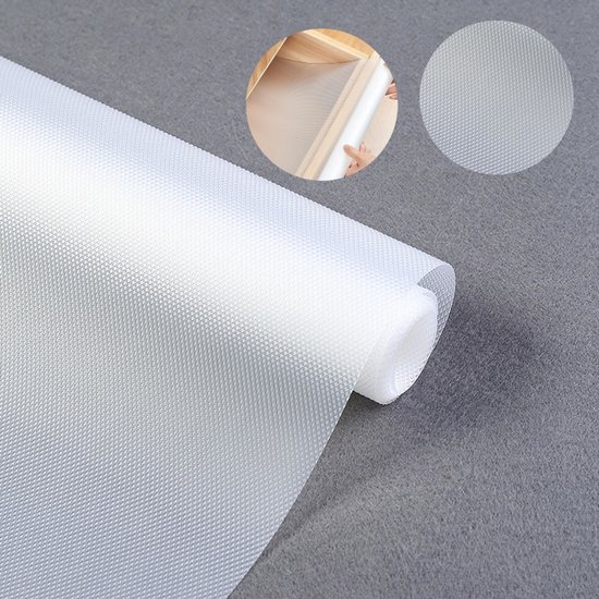 Schubladeneinlage Rutschfeste Matte Eva Material Haftet Nicht Transparent Wasserabweisend Zuschneidbar Für Küchenschränke, Regale, Schubladen, Kü