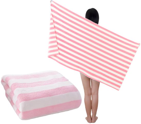 Schnelltrocknendes Strandtuch Mikrofaser Strandtuch Schnelltrocknend, Weich, Saugfähig 70 X 140 Cm Korallenvlies Für Reisen, Pool, Schwimmen, Url
