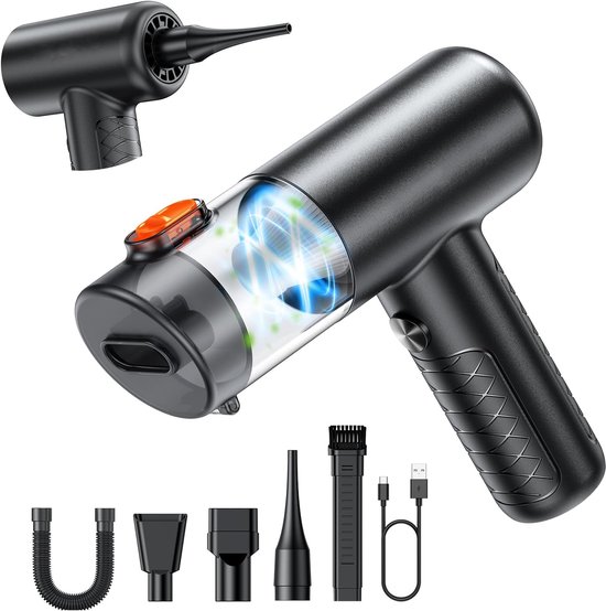 Staubsauger Akku Staubsauger Handstaubsauger Wiederaufladbarer Handstaubsauger Autostaubsauger 4 In 1 Mini Staubsauger Mit Gebläse Mit 28.000 Pa