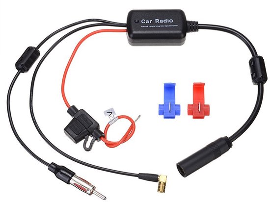 Autoradio Antennenverstärker Fm/am/dab/dab+ Splitter 12v 24v Signalverstärker