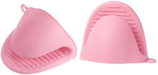 2 Teilige Mini Silikon Ofenhandschuhe Ofenhandschuhe Hitzebeständige Handschuhe Fingerschutz Handschuhe 11 X 8,5 X 7 Cm Rutschfest Und Hitzebestä
