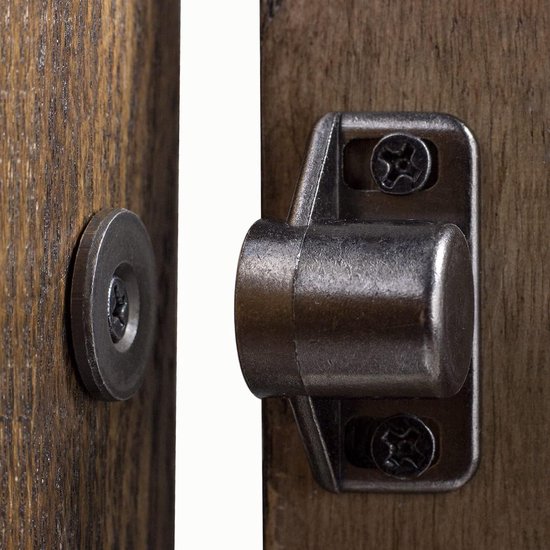 Magnetisch Antiker Schranktürmagnet Starker Magnetverschluss Für Küchenschränke Und Möbel Zinklegierung Runde Form 4 Stück Antikrot