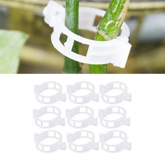 9 Teiliges Pflanzenclip Set Pflanzenstützclips Gartenpflanzenclips Pflanzenstützen Für Den Außenbereich Zur Unterstützung Von Tomatenpflanzen, Ge