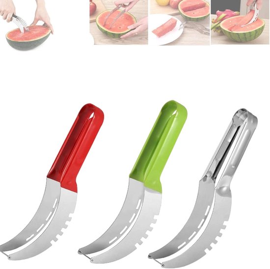 Wassermelonenschneider Wassermelonen Und Obstsalatschneider Edelstahl