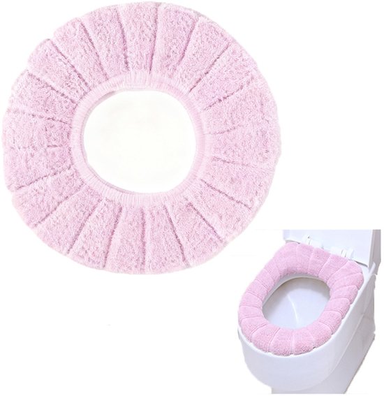 Wc Sitzbezug Plüsch Wc Sitzbezug Warmer Wc Sitzbezug Gestrickter Wc Sitzbezug Elastisch Warm Und Bequem Abnehmbar Und Waschbar Für Badezimmer Und