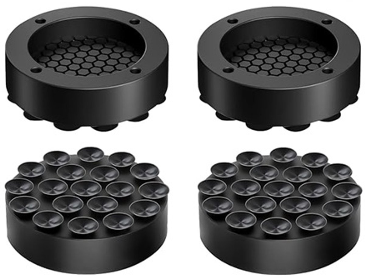 Vibrationsdämpfer Für Waschmaschinen – 4er-pack Universal-stoßdämpfer – Gummistoßdämpfer – Mit 19 Saugnäpfen – Extra Dicke Anti-rutsch-pads