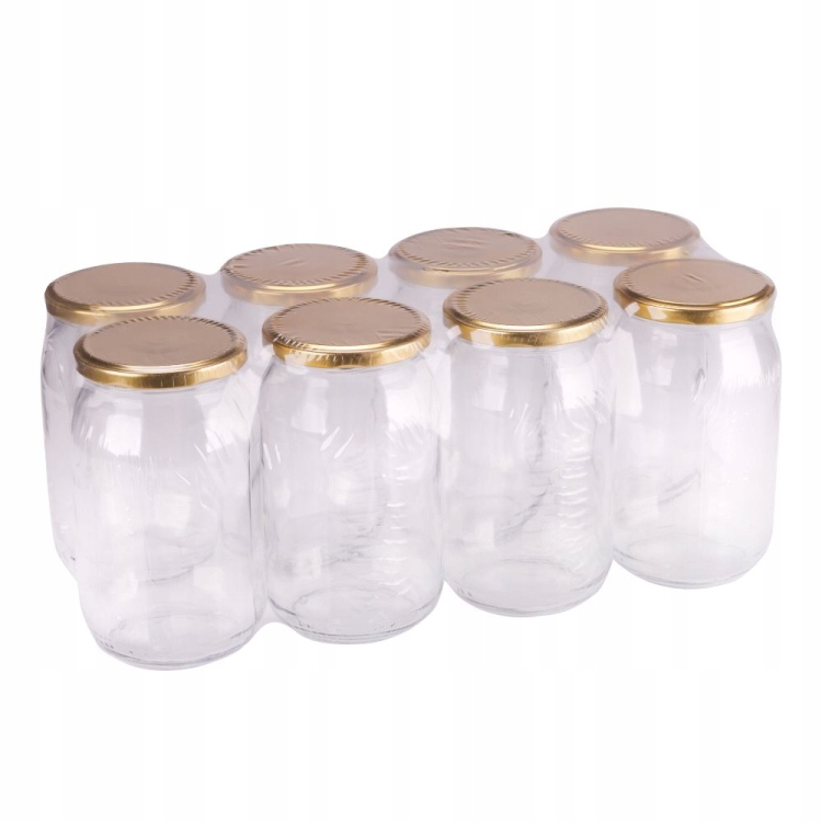 Einmachgläser Mit Deckel, 900 Ml, 8 Stück