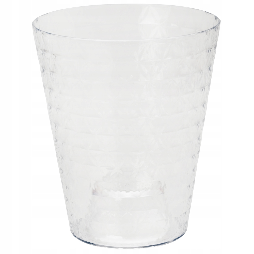 Kunststoff-blumentopf Mit Orchideenabdeckung, Transparent, 13 Cm, Diamond
