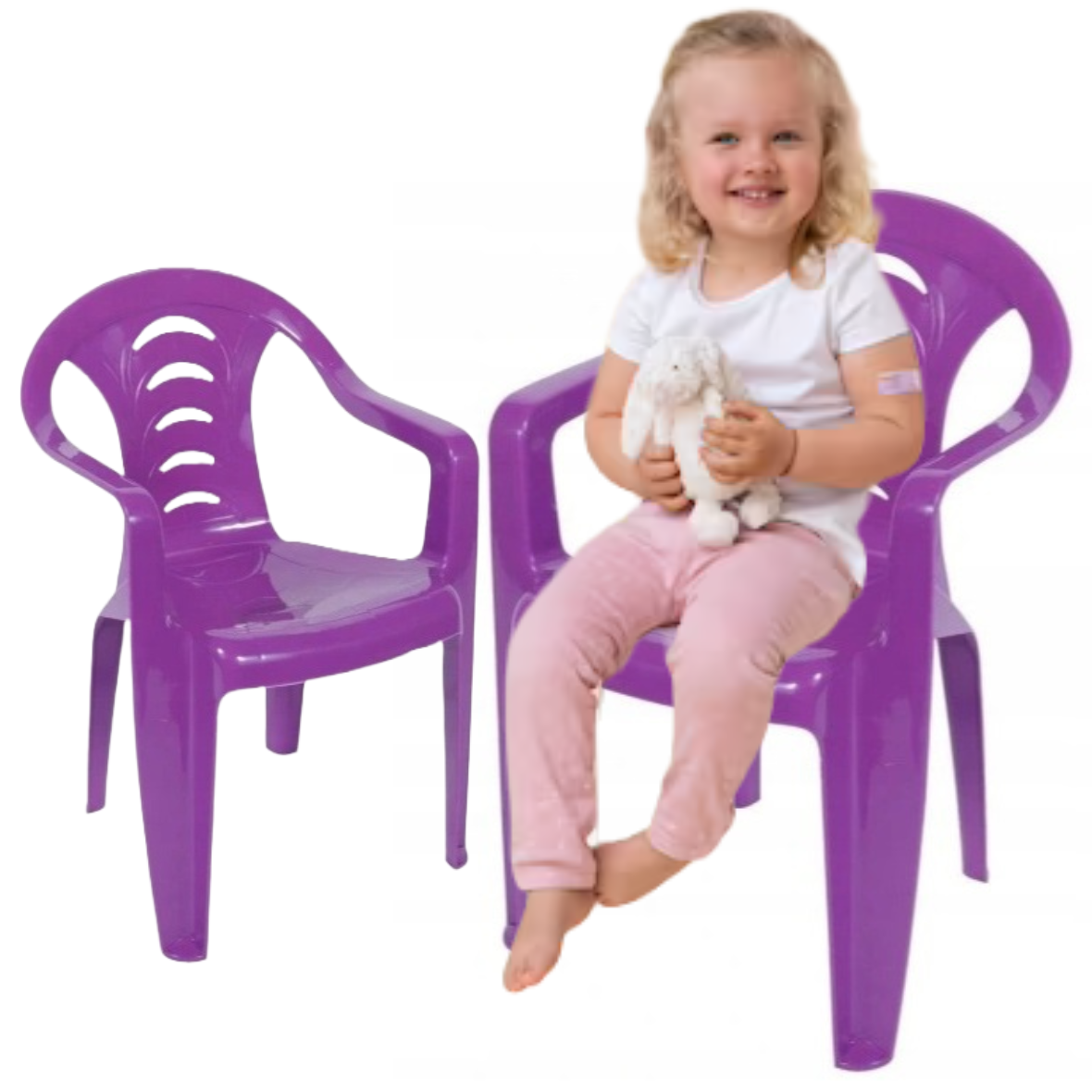 Tola Lila Gartenstuhl Für Kinder