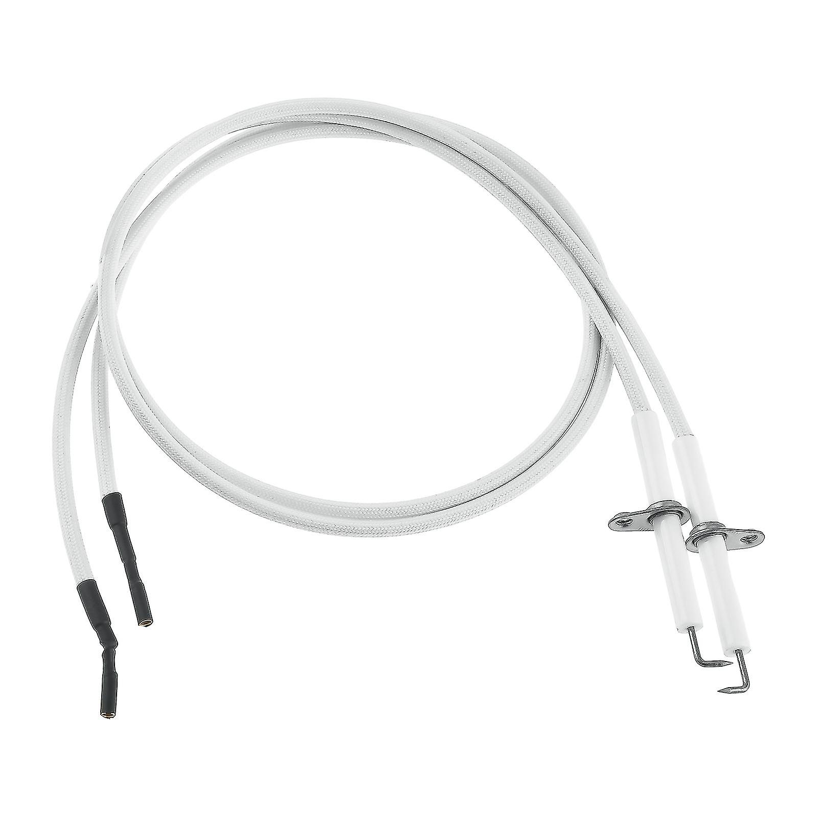 Stück Keramik-zündkerzenelektroden, 700 Mm Zündkabel, Druckknopf-piezo-zündkerze Für Gasgrill/kitchenaid-gasgrill.
