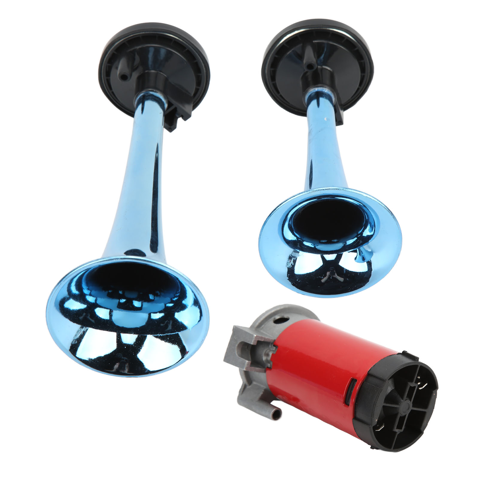 Doppelhorn-set Mit Kompressor, 130 Db, 530/680 Hz, 12 V, Universell Für Lkw, Pkw, Suv, Boot