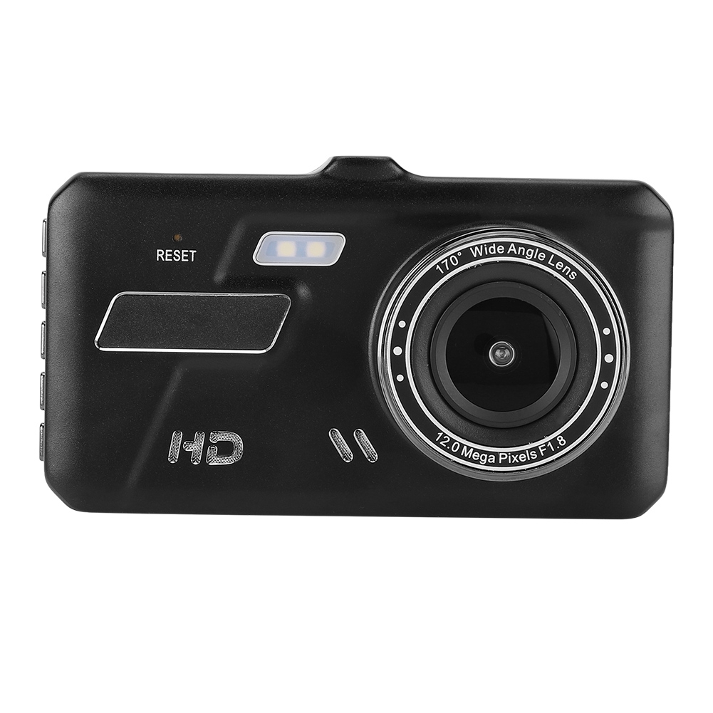 1080p Hd Auto-dvr-kamera, Dual-170°-objektiv, 3,7 Zoll Aluminiumlegierung, Einbau-videorekorder