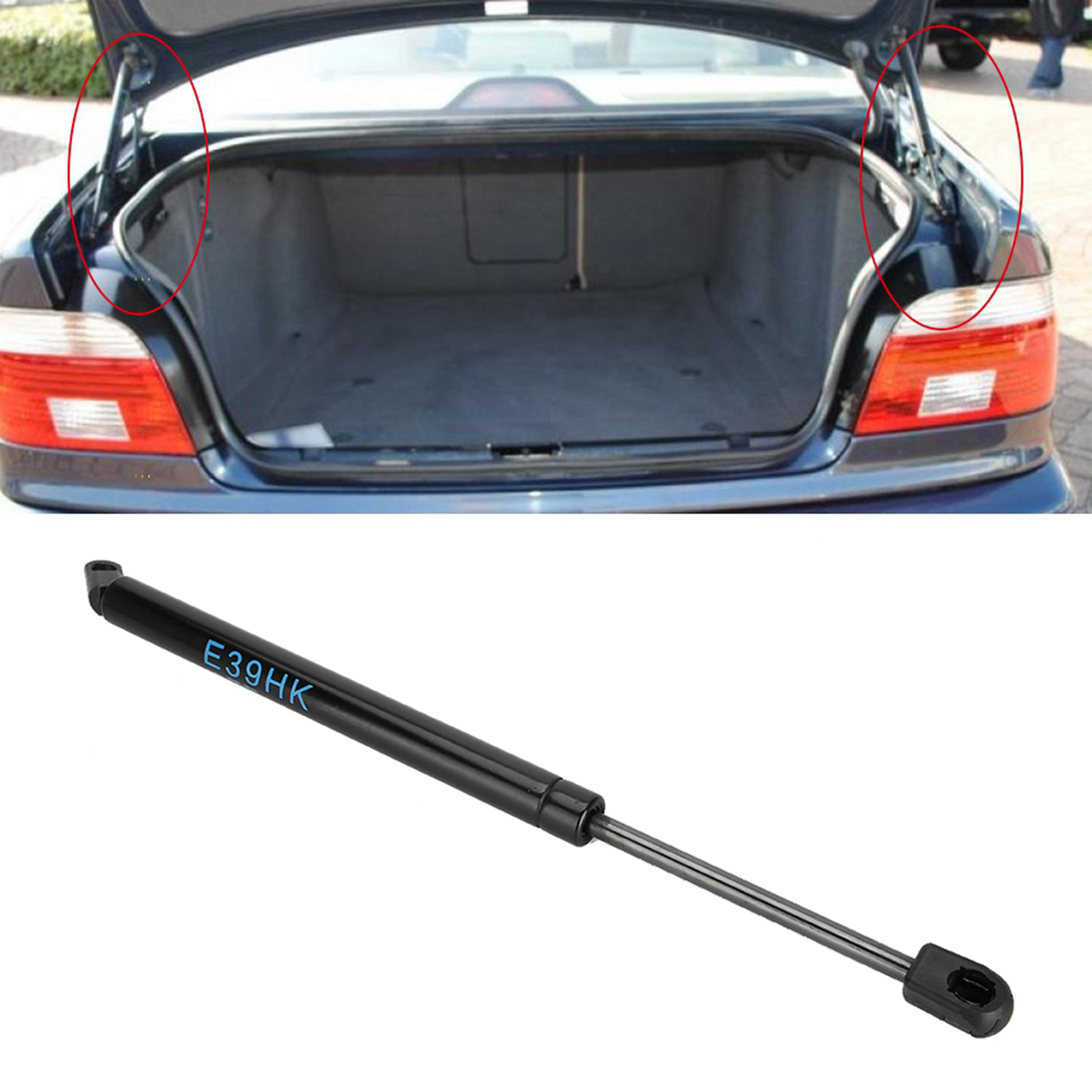 Gasdruckfeder Für Heckklappe, Kompatibel Mit Bmw E39 525i/528i/530i/m5