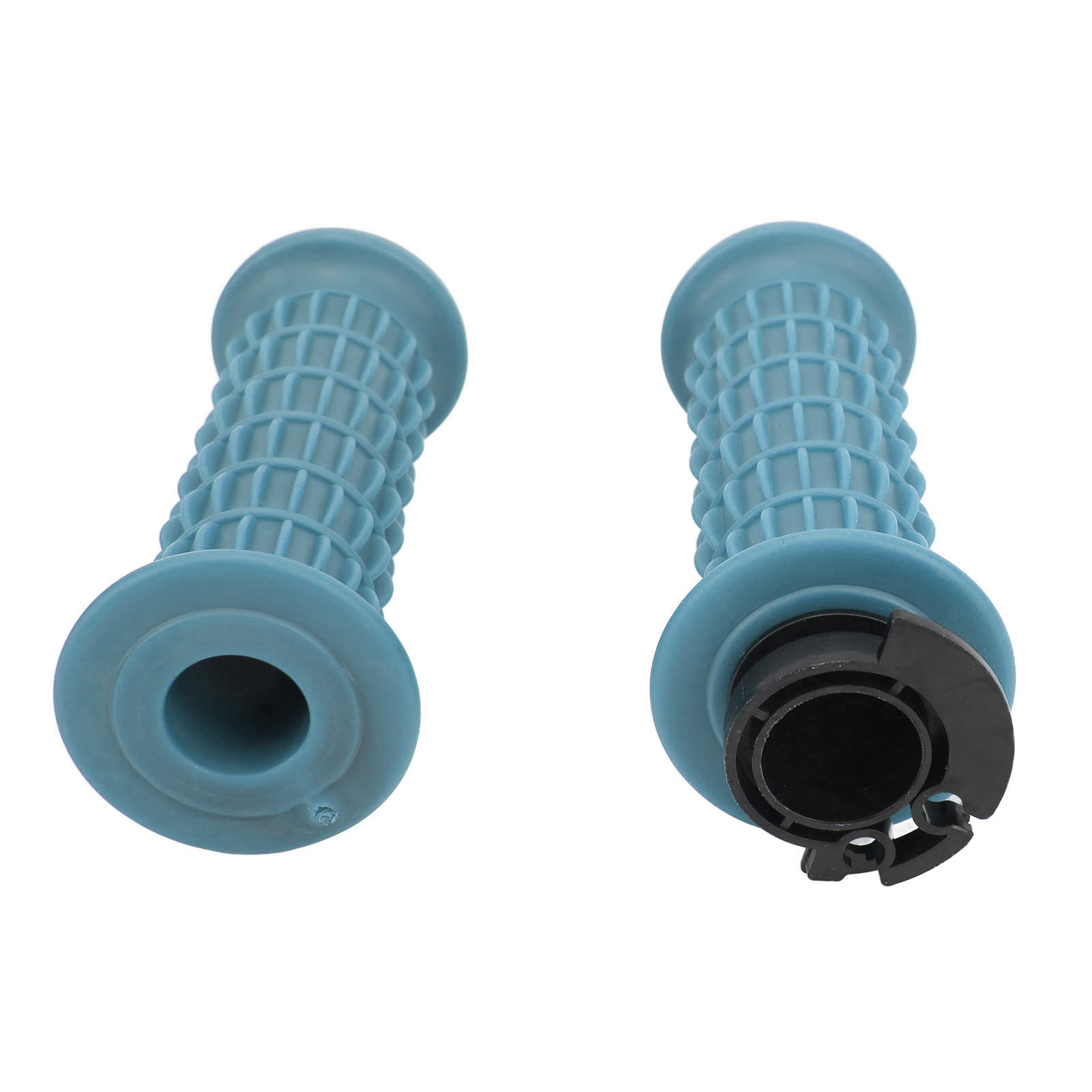 Universelle 22-mm-lenkergriffe, Weiches Paar Für Gy6 50ccm, 80ccm, 125ccm Und 150ccm Motorräder/roller, Blauer, Rutschfester Gasgriff