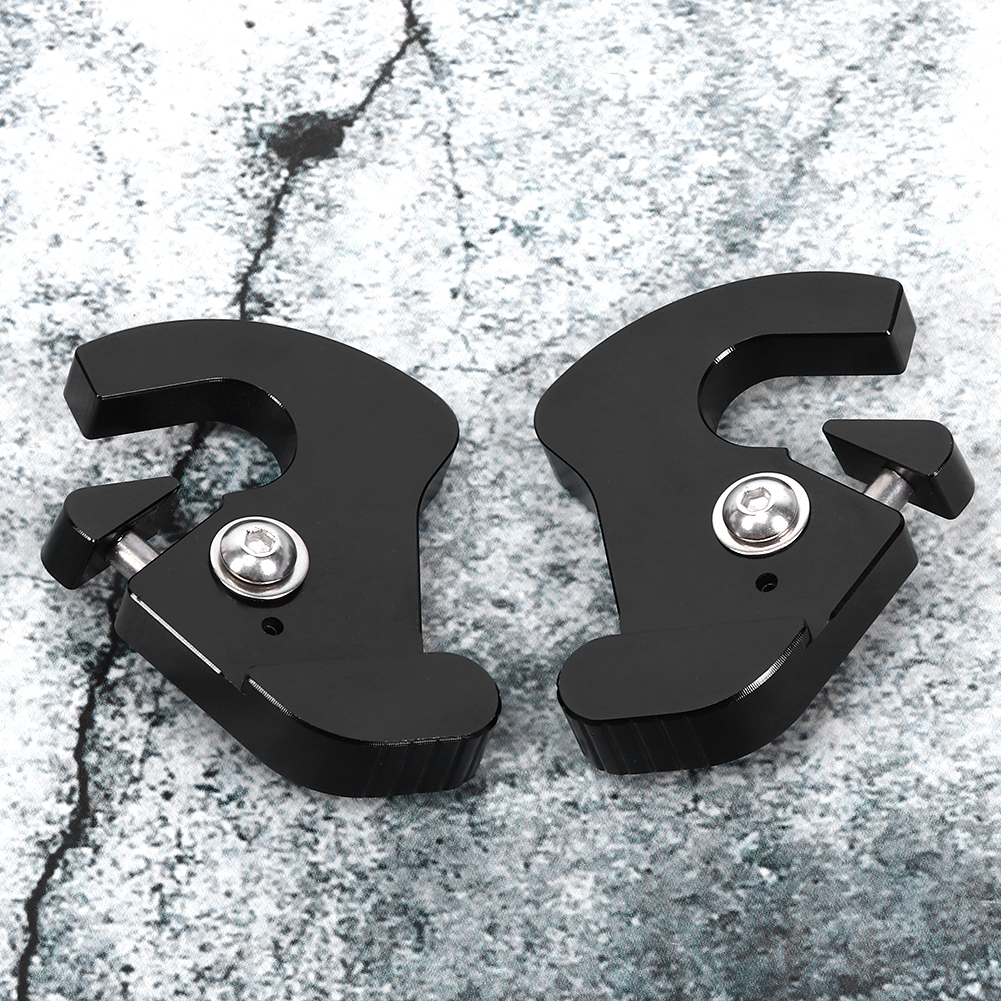 Paar Drehbare Sissybar-gepäckträger-docking-clip-sets Links/rechts, Cnc-gefrästes Aluminium, Passend Für Touring-modelle